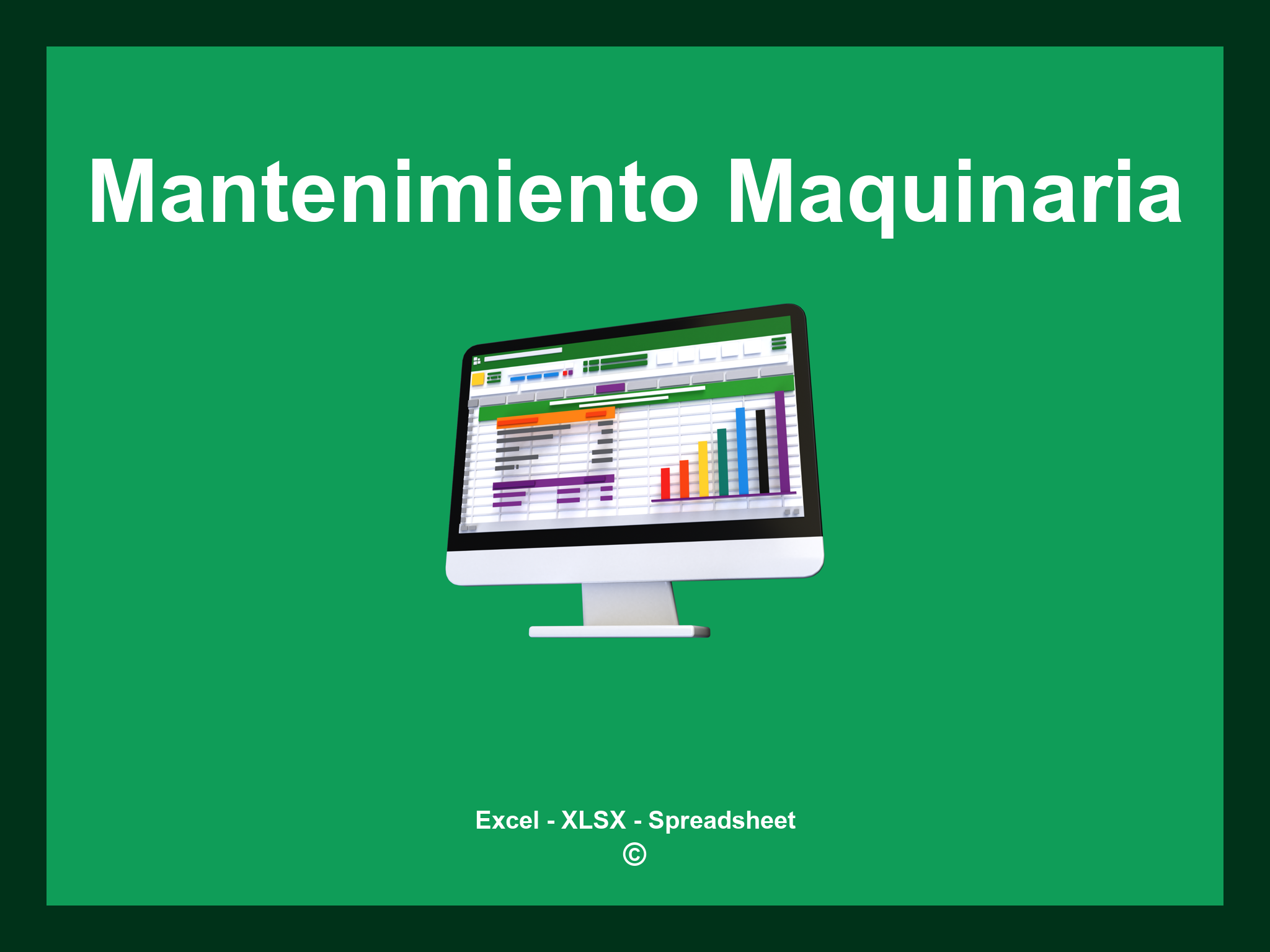 Plantilla Excel Mantenimiento Maquinaria