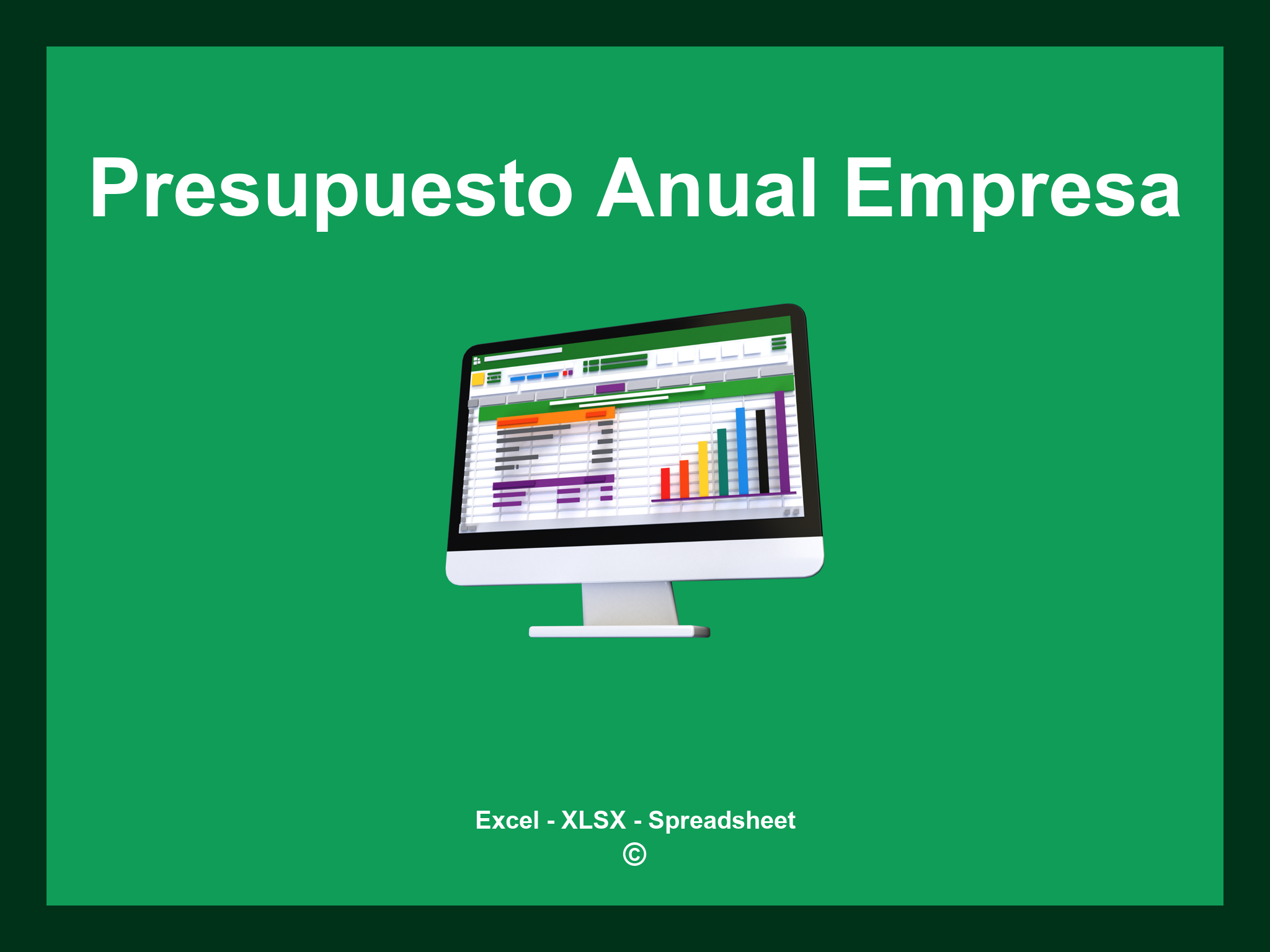 Plantilla Presupuesto Anual Empresa Excel
